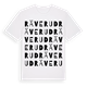 Räverud ordlek t-shirt
