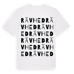 Rävhed ordlek t-shirt – ekologisk bomull t-shirt från PinShirt