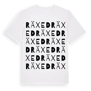 Räxed ordlek t-shirt – ekologisk bomull t-shirt från Pinshirt