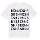 Remmesnäs ordlek t-shirt