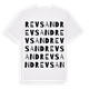 Revsand ordlek t-shirt