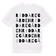 Riddaregården ordlek t-shirt