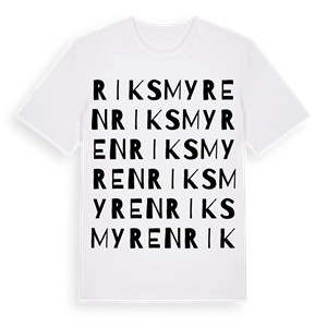 Riksmyren ordlek t-shirt – ekologisk bomull t-shirt från Pinshirt