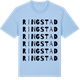 Blue Soul t-shirt med Ringstad ordlek t-shirt