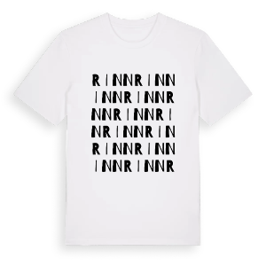 Rinn ordlek t-shirt – ekologisk bomull t-shirt från PinShirt