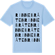 Blue Soul t-shirt med Rinnebråten ordlek t-shirt