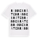 Rinnebråten ordlek t-shirt
