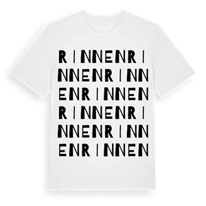 Rinnen ordlek t-shirt – ekologisk bomull t-shirt från PinShirt