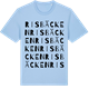 Blue Soul t-shirt med Risbäcken ordlek t-shirt