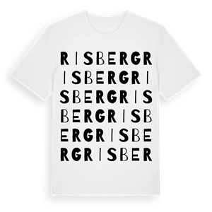 Risberg ordlek t-shirt – ekologisk bomull t-shirt från PinShirt