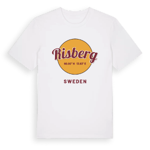 Risberg cirkel t-shirt – ekologisk bomull t-shirt från PinShirt