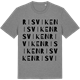 Mid Heather Gray t-shirt med Risviken ordlek t-shirt