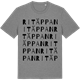 Mid Heather Gray t-shirt med Ritäppan ordlek t-shirt