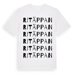 Ritäppan ordlek t-shirt – ekologisk bomull t-shirt från Pinshirt