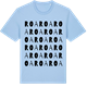 Blue Soul t-shirt med Roa ordlek t-shirt