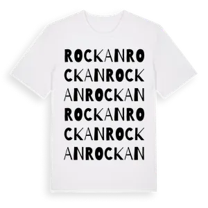 Rockan ordlek t-shirt – ekologisk bomull t-shirt från Pinshirt