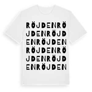 Röjden ordlek t-shirt – ekologisk bomull t-shirt från Pinshirt