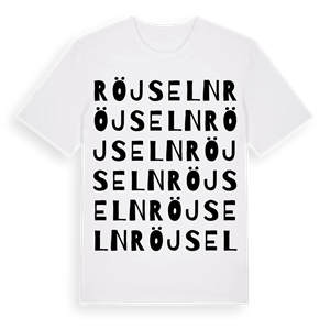 Röjseln ordlek t-shirt – ekologisk bomull t-shirt från PinShirt