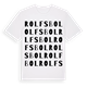 Rolfsbol ordlek t-shirt