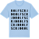 Blue Soul t-shirt med Rolfserud ordlek t-shirt
