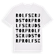 Rolfserudstorp ordlek t-shirt