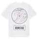 White t-shirt med Romstad t-shirt