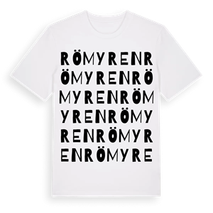 Römyren ordlek t-shirt – ekologisk bomull t-shirt från Pinshirt
