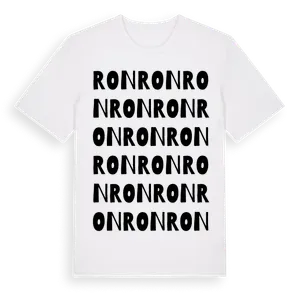 Ron ordlek t-shirt – ekologisk bomull t-shirt från Pinshirt