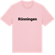 Pink Cotton t-shirt med Rönningen fetstil t-shirt