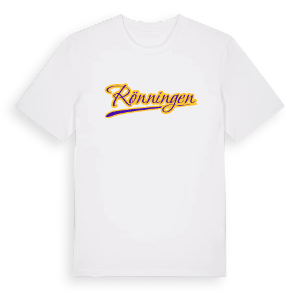 Rönningen baseball t-shirt – ekologisk bomull t-shirt från PinShirt