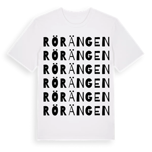 Rörängen ordlek t-shirt – ekologisk bomull t-shirt från PinShirt