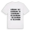Rördrågen ordlek t-shirt