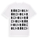 Röreholm ordlek t-shirt