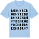 Blue Soul t-shirt med Rörmyren ordlek t-shirt