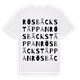 Rösbäckstäppan ordlek t-shirt