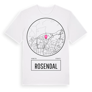Rosendal t-shirt – ekologisk bomull t-shirt från PinShirt