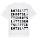 Rotslätten ordlek t-shirt