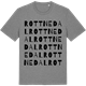 Mid Heather Gray t-shirt med Rottnedal ordlek t-shirt