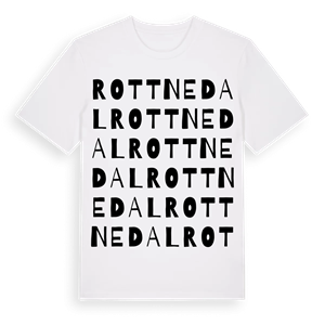 Rottnedal ordlek t-shirt – ekologisk bomull t-shirt från Pinshirt