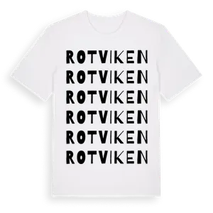 Rotviken ordlek t-shirt – ekologisk bomull t-shirt från Pinshirt