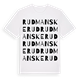 Rudmanskerud ordlek t-shirt