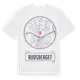White t-shirt med Rudsberget t-shirt