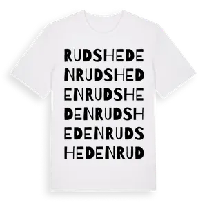 Rudsheden ordlek t-shirt – ekologisk bomull t-shirt från Pinshirt