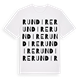 Rundire ordlek t-shirt