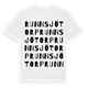 Runnsjötorp ordlek t-shirt