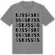 Mid Heather Gray t-shirt med Russås ordlek t-shirt