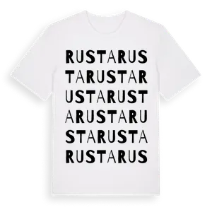 Rusta ordlek t-shirt – ekologisk bomull t-shirt från Pinshirt