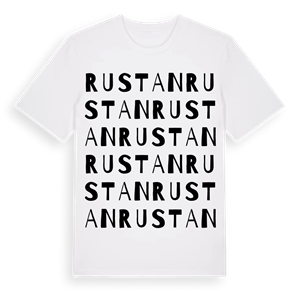 Rustan ordlek t-shirt – ekologisk bomull t-shirt från PinShirt