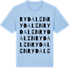 Blue Soul t-shirt med Rydalen ordlek t-shirt