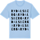 Blue Soul t-shirt med Rydalsberga ordlek t-shirt